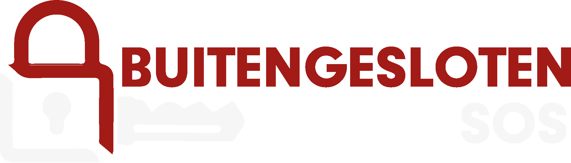Buitengesloten SOS wit